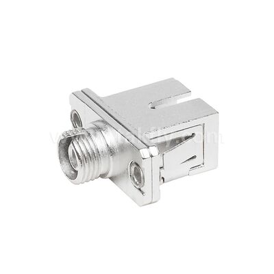 Fiber Optic Coupler FC-SC Simplex Metal Hybrid Adapter Female/Female for Data Center Telecom FTTX