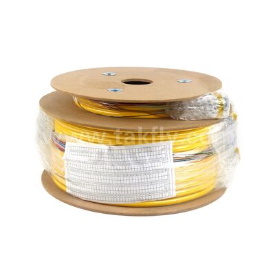 كابلات التصحيح بالألياف الضوئية 36Cores SC-SC Pre-terminated Breakout Patchcord لمركز بيانات الاتصالات