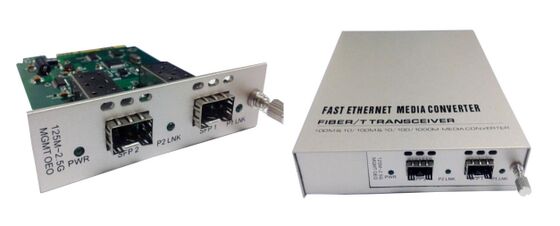 محول ضوئي-كهربائي-بصري 125M~2.5G SFP+ إلى SFP+ —— أداء وكفاءة عالية