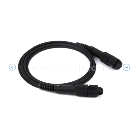 IP67 عازل المياه LC-LC ثنائي التصحيح السلك               مُصنّف للخارج ، كابل GYFJH ، جاهز للبيئات الصعبة