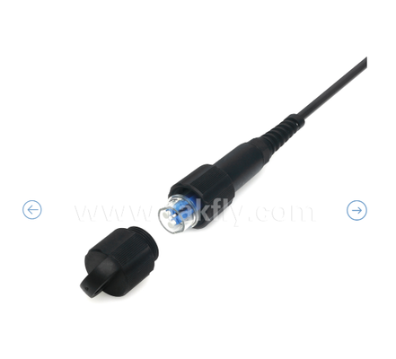 IP67 عازل المياه LC-LC ثنائي التصحيح السلك               مُصنّف للخارج ، كابل GYFJH ، جاهز للبيئات الصعبة