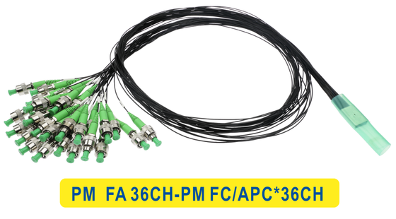 قطبية-الحفاظ على PM FA 36CH إلى PM FC APCx36CH مجموعة الألياف
