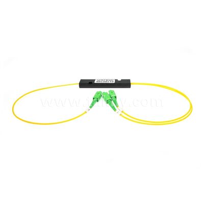 PLC Fiber Splitter Box 3.0mm Mini ABS Box ، SM G657A1 ، SC/APC ، لربط الإشارة البصرية وتوزيعها في أنظمة PON