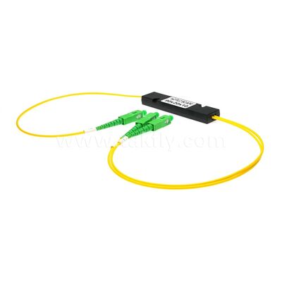 PLC Fiber Splitter Box 3.0mm Mini ABS Box ، SM G657A1 ، SC/APC ، لربط الإشارة البصرية وتوزيعها في أنظمة PON