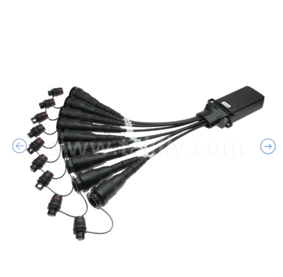إغلاق Mini FiberHub - IP68، خارجي/داخلي، وضع فردي ومتعدد الأوضاع