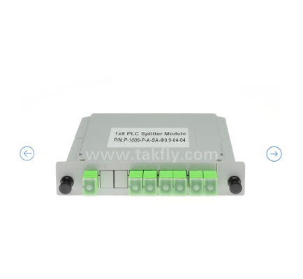 LGX PLC Splitter تقنية الكوارتز Substrate ، تكوينات 1 × N / 2 × N ، لأنظمة الشبكة البصرية السلبية (PON)
