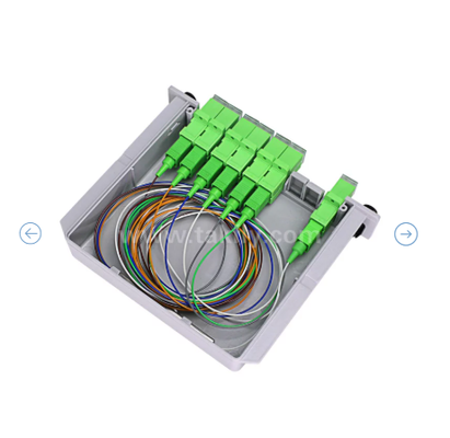 LGX PLC Splitter تقنية الكوارتز Substrate ، تكوينات 1 × N / 2 × N ، لأنظمة الشبكة البصرية السلبية (PON)