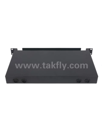 إطار توزيع الألياف TK-ODF-RS24 تصميم الدرج المنزلق ، إدارة الكابلات السهلة ، يدعم الشريط والألياف الواحدة