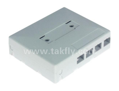 صندوق مكتب FTTH مزود بـ 4 منافذ مثبت على المكتب لشبكات الاتصالات وشبكة LAN/WAN من الصين