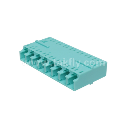 محول LC 8-Way 8-in-1 LC Duplex ، محول الألياف عالي الكثافة ، خسارة إدراج منخفضة ، لمركز البيانات و FTTx High-Density Patching
