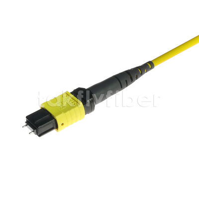 MPO MTP Patchcord SM Trunk Cable 12F الألياف الضوئية لمركز البيانات AI Telecom FTTX الكابلات