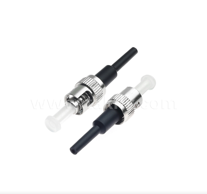 رابط الألياف الضوئية ST     Bayonet Twist-Lock ، خسارة إدراج منخفضة ، متوافق مع الوسائط المتعددة / الوسائط الفردية