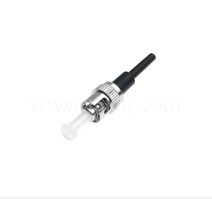 رابط الألياف الضوئية ST     Bayonet Twist-Lock ، خسارة إدراج منخفضة ، متوافق مع الوسائط المتعددة / الوسائط الفردية