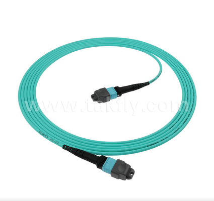 MPO/MTP 16-Fiber OM4 Trunk Cable ️ كثافة عالية، خسارة إدراج منخفضة لمراكز البيانات فائقة الحجم (40G/100G/400G Ready)
