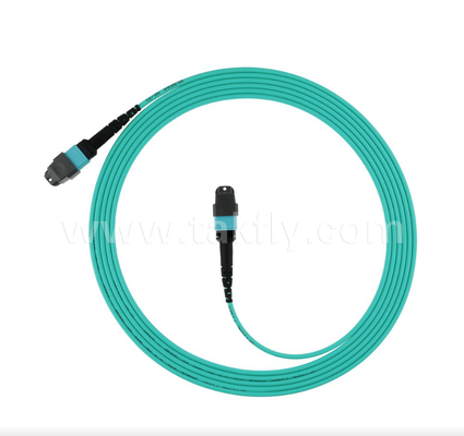 MPO/MTP 16-Fiber OM4 Trunk Cable ️ كثافة عالية، خسارة إدراج منخفضة لمراكز البيانات فائقة الحجم (40G/100G/400G Ready)