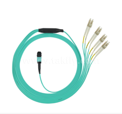 MPO/MTP to LC Breakout Patch Cord – High-Density Multi-fiber Trunk Cable for Data Centers