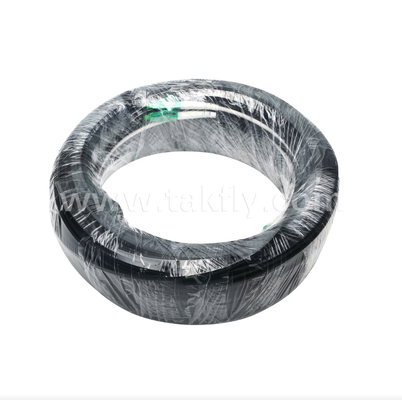 LC/APC Flat Drop Patch Cord - 2 Cor Duplex ، متصل مسبقًا ، مضاد للاهتزاز ، مقيّم في الداخل لتنفيذ FTTH السريع.