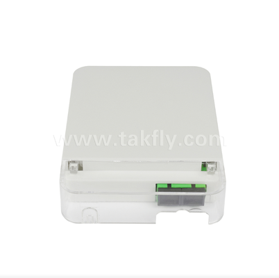 مخرج حائط بصري FTTH TKS-1806-02W - صندوق إنهاء داخلي مدمج لمقر العميل