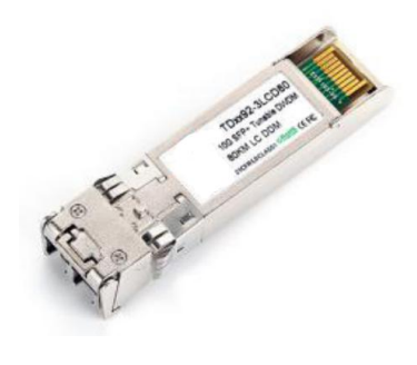 جهاز إرسال واستقبال DWDM 80KM SFP+ قابل للضبط بسرعة 10 جيجابت في الثانية | الوصول إلى مسافة 80 كيلومترًا بجودة عالية وفعالية من حيث التكلفة |(TKTDxxX-3LCD80)
