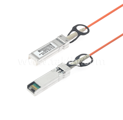كابل بصري نشط 10G SFP+ (AOC) - 300 متر على OM3، 850 نانومتر VCSEL، استهلاك طاقة منخفض <0.35 واط/طرف، اتصال قصير المدى SFP+ إلى SFP+