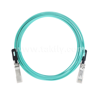 25G SFP28 AOC – حل فعال من حيث التكلفة لتوصيل الألياف قصيرة المدى بين الرفوف
