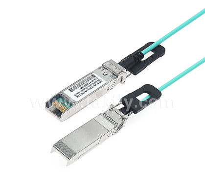 25G SFP28 AOC – حل فعال من حيث التكلفة لتوصيل الألياف قصيرة المدى بين الرفوف