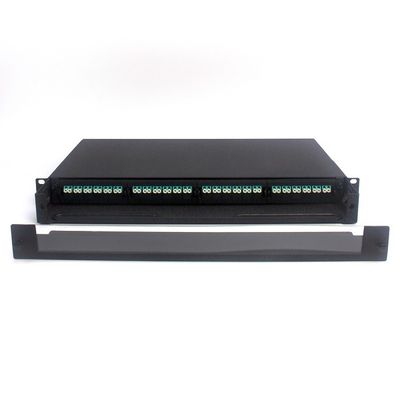 1U / 2U / 3U ريك مونت MPO / MTP لوحة التصحيح لمركز البيانات