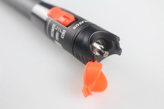 نوع القلم مصدر الضوء الأحمر VFL Visual Fault Locator 10mW FTTH Fiber Optic Tester
