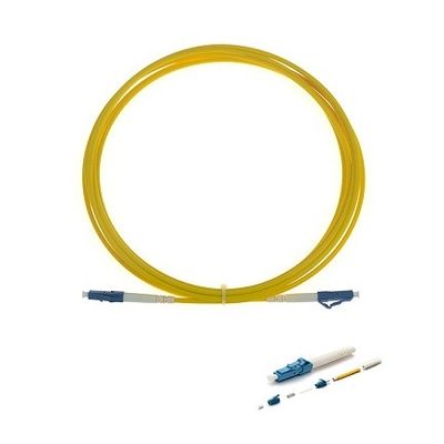 LC UPC إلى LC UPC Patch Cord Simpex Single Mode OS2 2.0mm LSZH