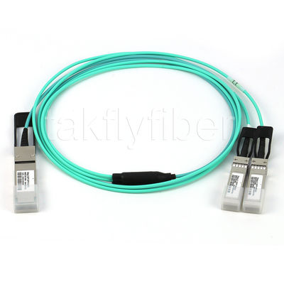 كابل AOC من 40G QSFP+ إلى 2*10G SFP+