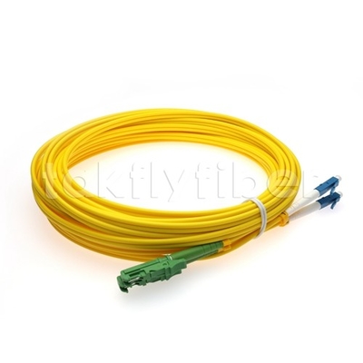 APC إلى LC PC Duplex Patch Cable 3.0mm SM G652D 1310nm لشبكة الاتصالات السلكية واللاسلكية