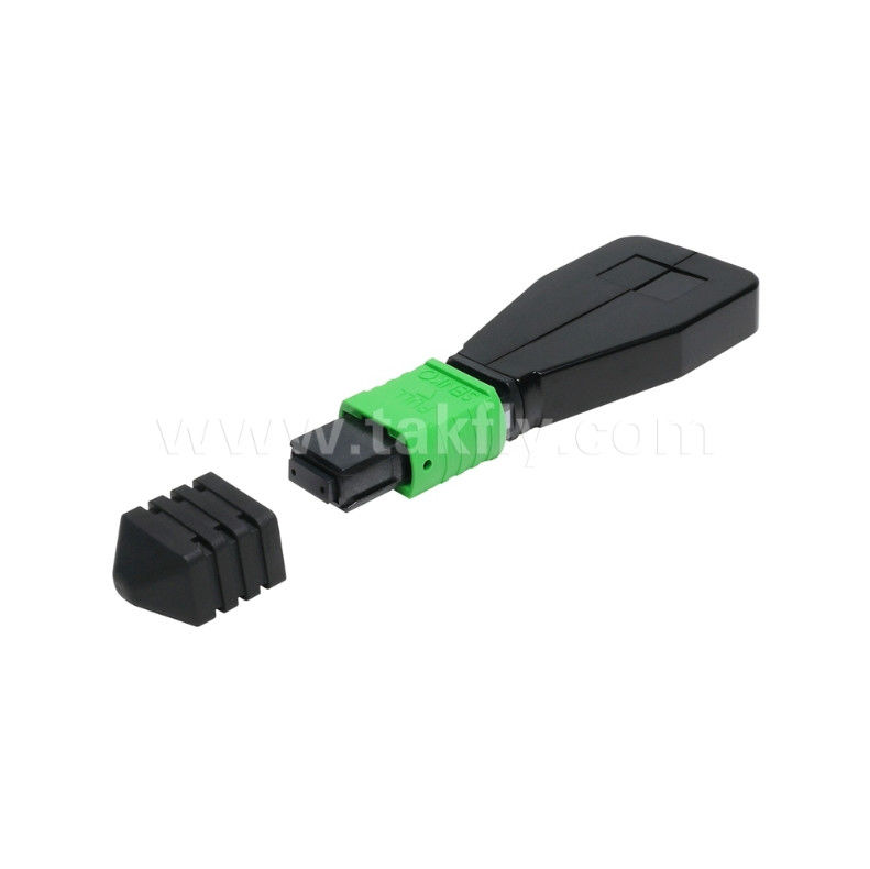 MPO/MTP Loopback Connector SM/MM التجمعات الكابلات الألياف الضوئية لمركز البيانات FTTX