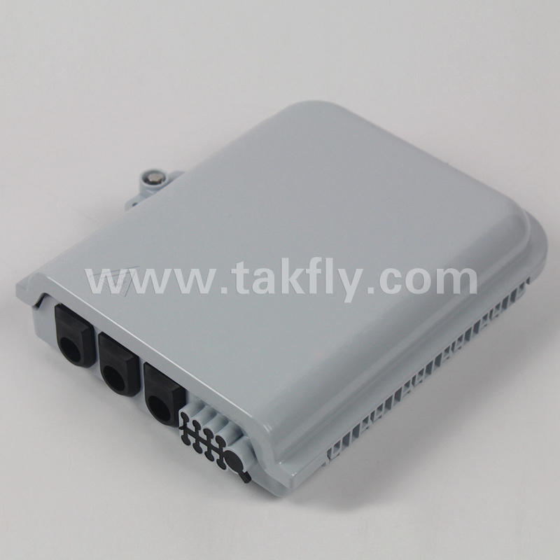 FTKS-1805-08F 8 علبة انتهاء الألياف البصرية ، FTTx علبة اتصال كابل الألياف البصرية