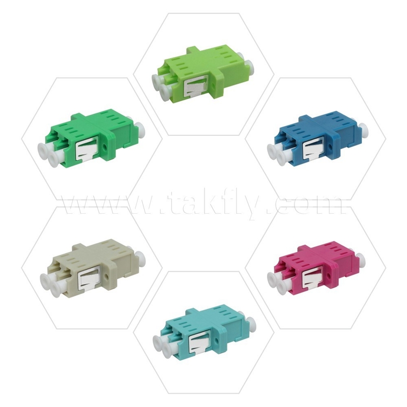 مرفق كابلات الألياف البصرية LC APC/UPC SM/MM Simplex/Duplex/Quad/6 طرق/8 طرق لمركز البيانات FTTH