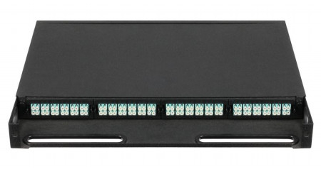 TK-HRS-1096A MPO MTP لوحة إدارة الكاسيت لمركز البيانات ارتفاع 1U