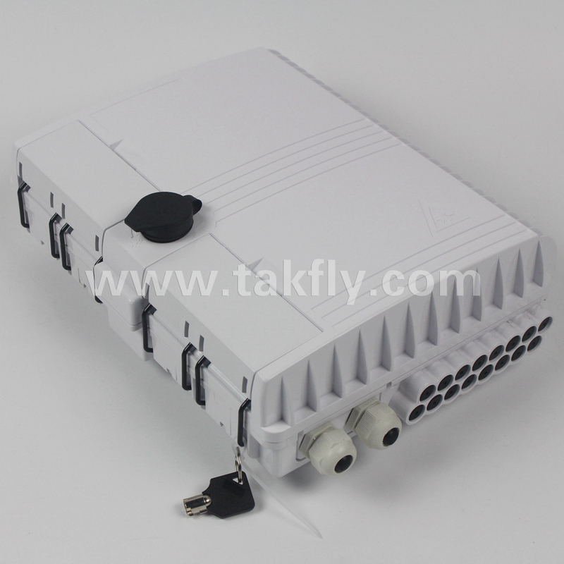16 منفذ FTTx صندوق نهاية كابلات الألياف FTKS-1805-16E وزن خفيف ضغط جوي 70Kpa-106Kpa