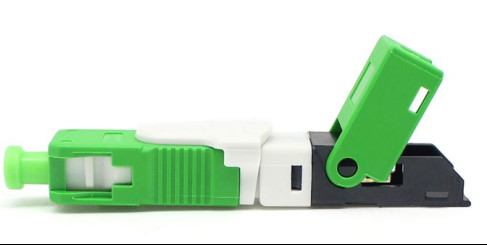UPC APC Fiber Fast Connector مع اختبار إسقاط ΔIL≤0.3 DB وأداء الأثر 3 دورات