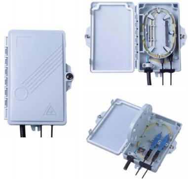 صندوق إنهاء الألياف البصرية FTTH مناسب للاستخدام في الخارج وفي الداخل