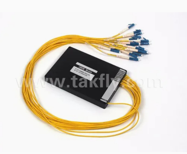 1270nm 1610nm 1X16CH المحمول Mux&amp;Demux وحدة ABS CWDM 2.0mm 3.0mm SC APC