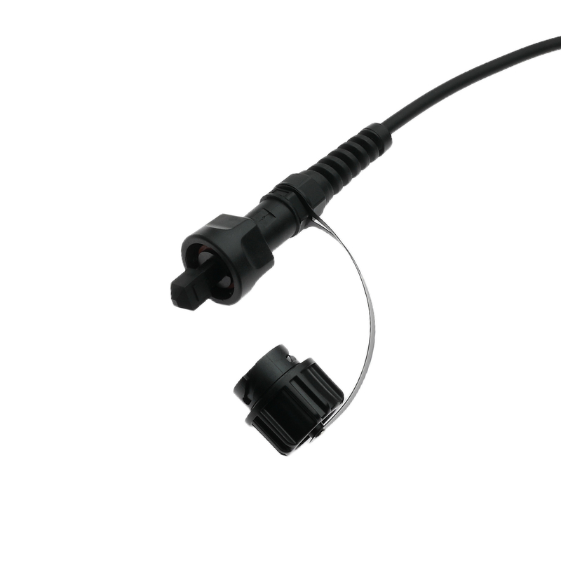 كابل الألياف الضوئية الرئيسي من نوع ODVA PC/APC MPO MTP لشبكات الاتصالات ذات النطاق الترددي