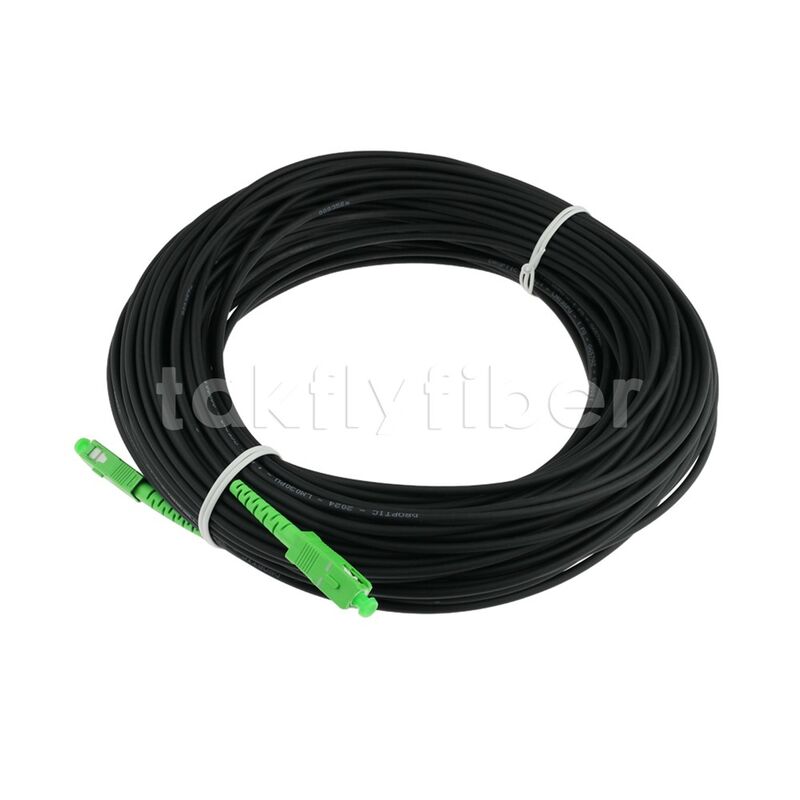 CPR Eca Certified 3.0mm TPU Round Drop Cable Fiber Optic Patch Cord SCAPC-SCAPC