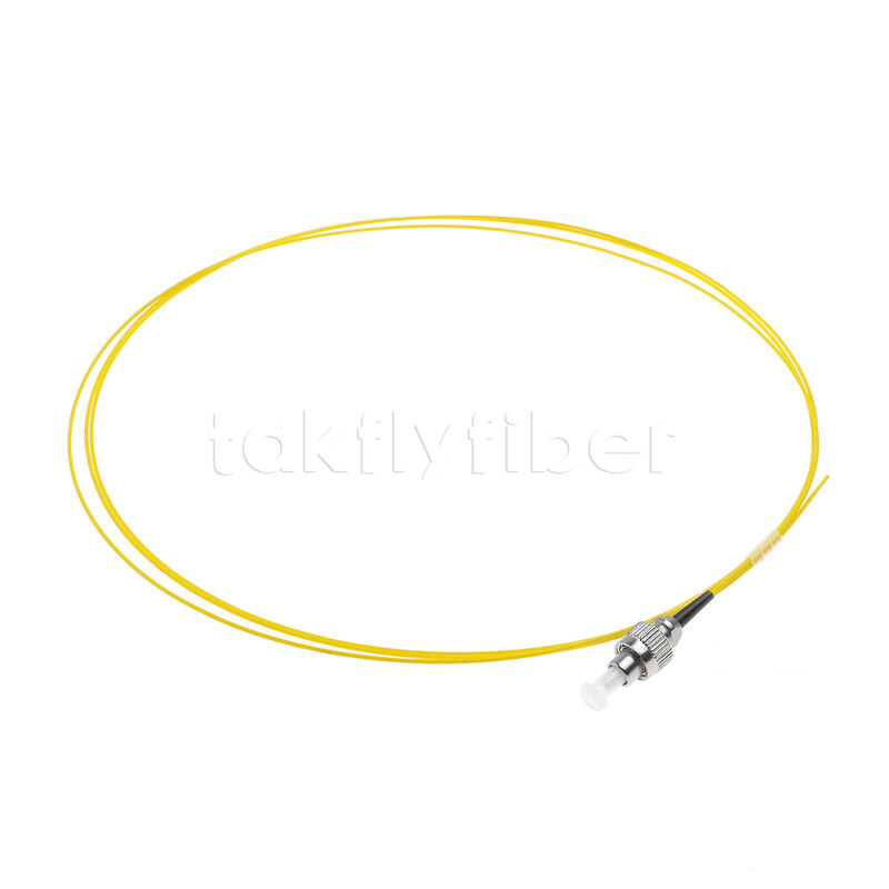 الضفيرة الضوئية FC Simplex - وضع فردي 9/125μm، طول 1m/2m/3m، 0.9mm/2.0mm/3.0mm، سترة PVC/LSZH