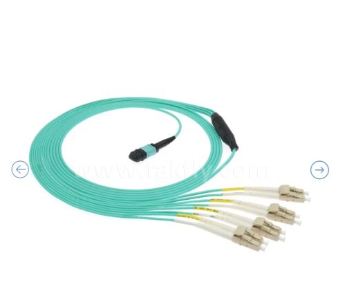 MPO/MTP-LC Breakout Patch Cord | High-Density Multi-Core Fiber Optic Cabling Solution