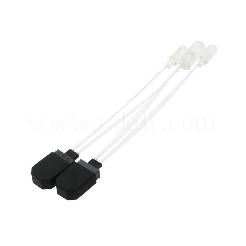 2 × MT Ferrule إلى 3 × FA Fiber Array كابلات الألياف الضوئية للاتصالات التطبيقات عالية الكثافة