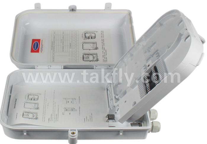 FTKS-1805-16D صندوق إنهاء الألياف ذو 16 منفذًا لبناء شبكة اتصالات FTTx من الصين