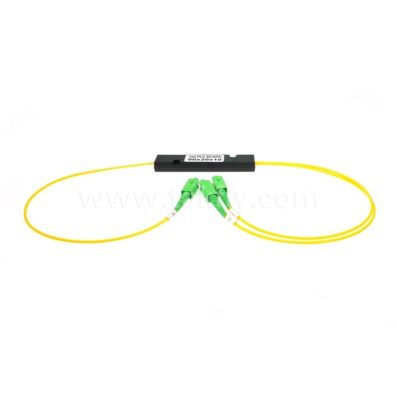 PLC Fiber Splitter Box 3.0mm Mini ABS Box ، SM G657A1 ، SC/APC ، لربط الإشارة البصرية وتوزيعها في أنظمة PON