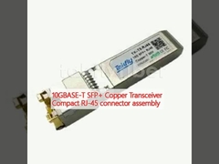 10GBASE-T SFP+ Copper Transceiver Compact RJ-45 مجموعة الموصولات