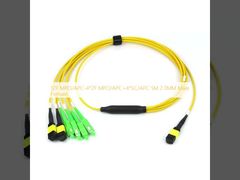12F MPO/APC-4*2F MPO/APC+4*SC/APC SM 2.0MM ذكر/أنثى