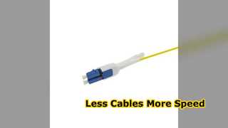 LC Uniboot Patchcord SM G657A2 لتطبيق مركز البيانات عالي الكثافة