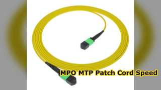 مركز بيانات MPO MTP Patch Cord عالي السرعة